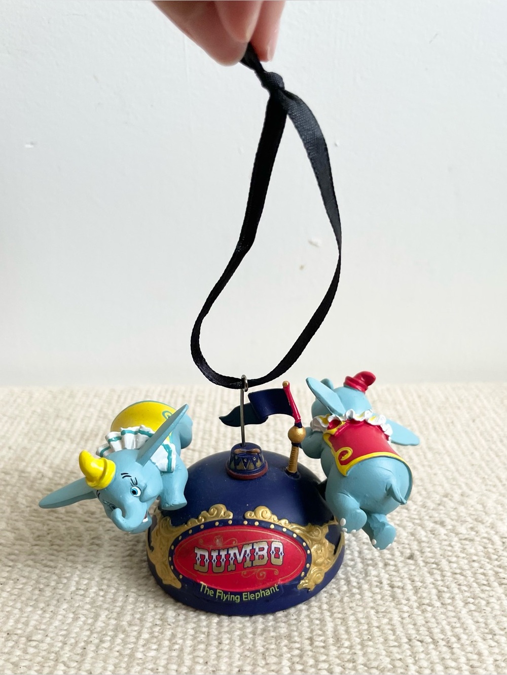 Disney Parks Dumbo The Flying Elephant Ride Attraction Mickey Ear Hat Ornament